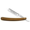 Boker Tree Brand Straight Razor w/ Brown Canvas Micarta Handle